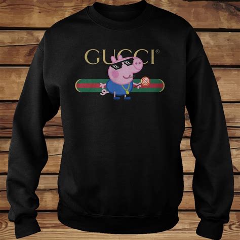 gucci peppa pig sweatshirt|peppa pig gucci amazon.